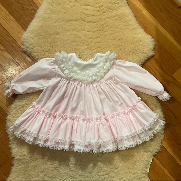 Bryan Dresses Vintage Bryan Pink Ruffled Dress Poshmark